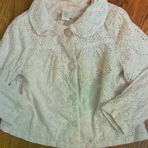 Kids Cream Jacket